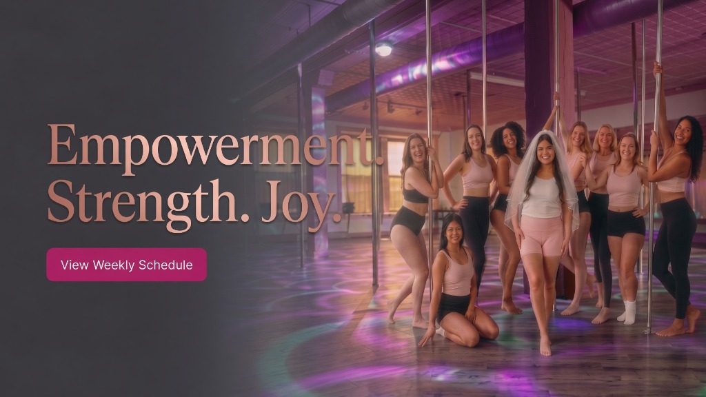 Empowerment Strength Joy Pole Worx Banner